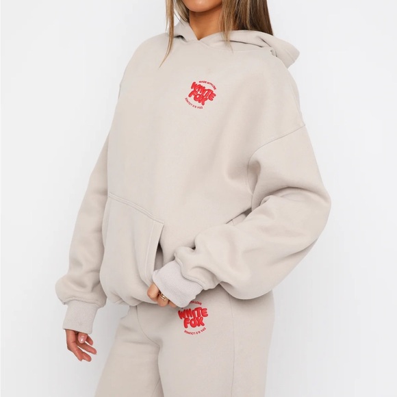 With love for you oversized hoodie, moon - Picture 2 of 10